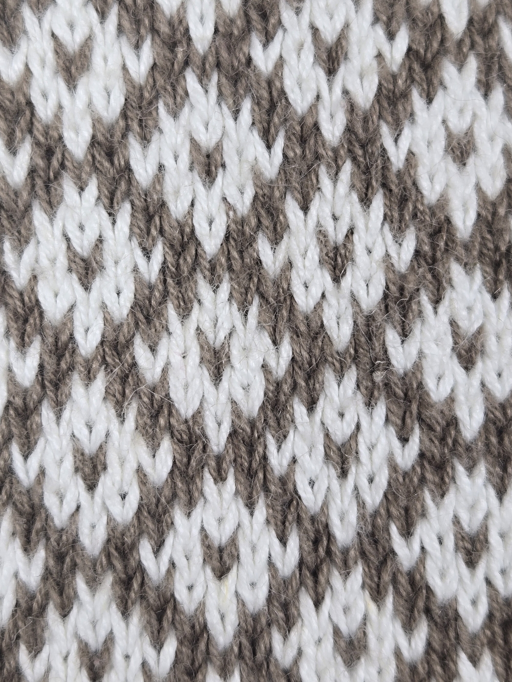 Vintage Nuggets Nordic Fair Isle Ramie Cotton Sweater Vest Cottagecore Large - Picture 3 of 9